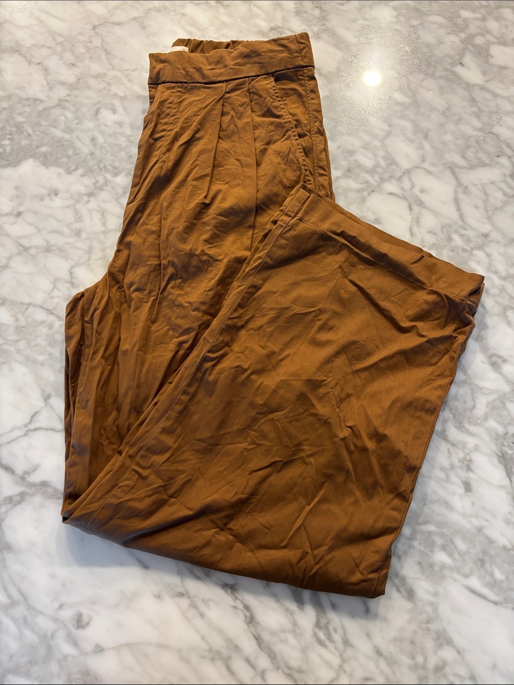 Everlane Mens Relaxed Chino Pants - Rust Brown